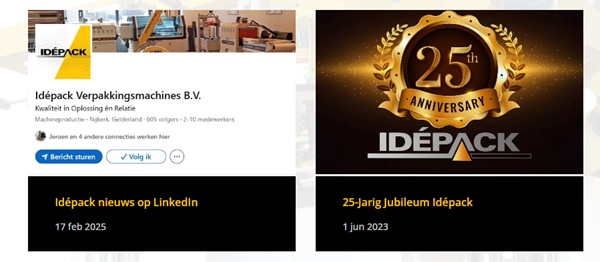 Koop verpakkingsmateriaal bij Idepack